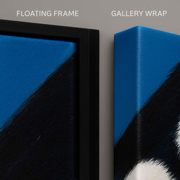 Majestic Husky Sunlit Bliss_framing_collage