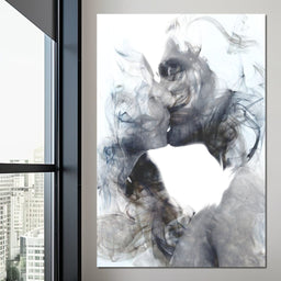 Romantic Kiss - NicheCanvas