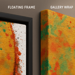 Gary Moore's & Peter Green's Guitar - Abraham Szomor_framing_collage