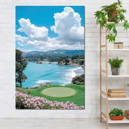 Ocean Breeze Golfing - NicheCanvas