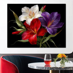 Gladiolus Garden Noir Bloom - NicheCanvas