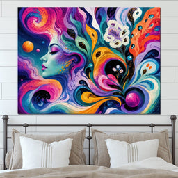 Cosmic Daydream - TooplesArt - NicheCanvas