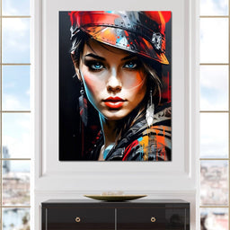 Female Portrait 254 - Johanjjf - NicheCanvas