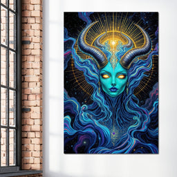 Cosmic Empress 2 - TooplesArt - NicheCanvas