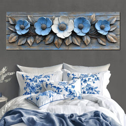 Rustic Bloom Harmony - NicheCanvas