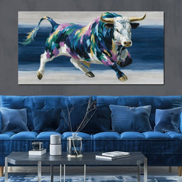 Charging Spectrum Bull Energy - NicheCanvas