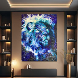 Astral Lion - Chiara Magni - NicheCanvas