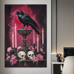 Raven's Secret Sanctuary - NicheCanvas