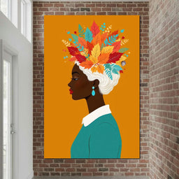 Crowned by Nature - TooplesArt - NicheCanvas