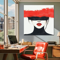 Radiant Allure Portrait Mystique - NicheCanvas