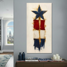 Guiding Star Of The Republic - NicheCanvas