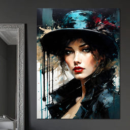 Female Portrait 0055 - Vizahn Burger - NicheCanvas