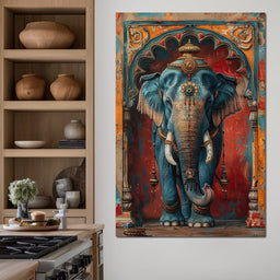 Majestic Sapphire Monarch - NicheCanvas