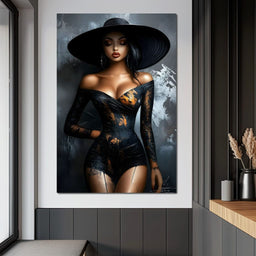 Glamorous Shadows Enigma - NicheCanvas