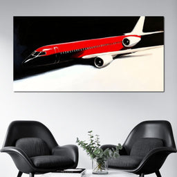 Flight Into Abstraction - NicheCanvas