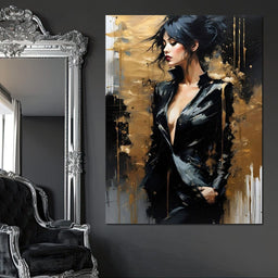 Female Portrait 0052 - Vizahn Burger - NicheCanvas