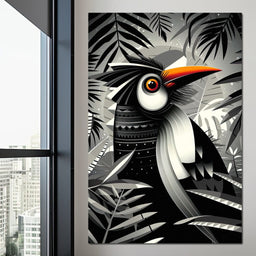 Tropical Trance Toucan - NicheCanvas