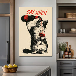 The Cat Who Had Enough - NicheCanvas