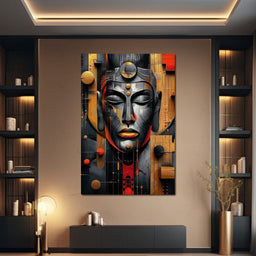 Solar Radiance Geometric Visions - NicheCanvas