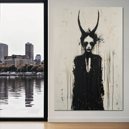 Veiled Presence of Shadows - NicheCanvas