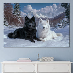 Harmony of Winter Guardians - NicheCanvas