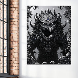 Nightmare Monarch of Shadows - NicheCanvas