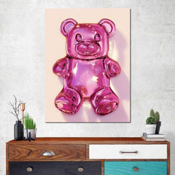 Pink Bear Gummy - NicheCanvas