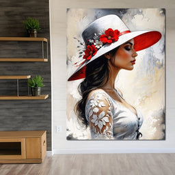 Female Portrait 353 - Johanjjf - NicheCanvas