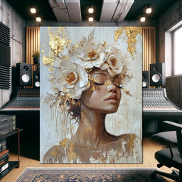 Golden Blossom Dream Essence - Cole Williams - NicheCanvas