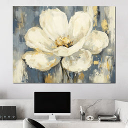 Petals of Tranquil Blossom - NicheCanvas