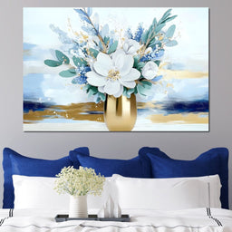 Golden Bouquet Dreamscape - NicheCanvas