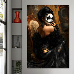 Enigma of Refined Masquerade - NicheCanvas