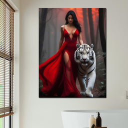 Female Portrait 198 - Johanjjf - NicheCanvas