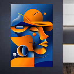 Geometric Muse - TooplesArt - NicheCanvas