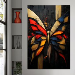 Butterfly Radiance Symphony - NicheCanvas