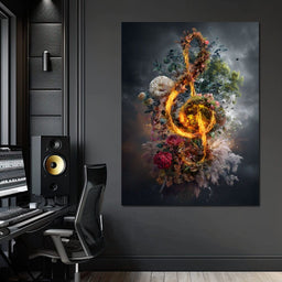 Inferno Bouquet Crescendo - NicheCanvas