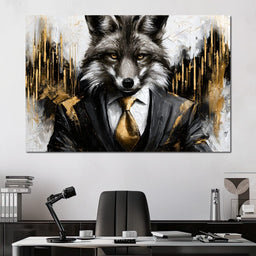 The Executive Fox Negotiating Gold Trends - NicheCanvas
