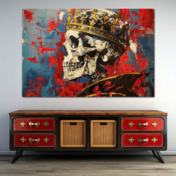 Revelation of Regal Skeletons - NicheCanvas