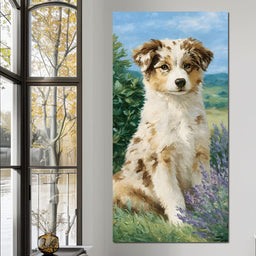 Country Puppy  - NicheCanvas