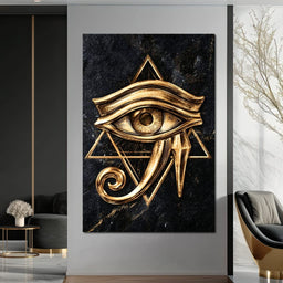 Golden Vigil of the Sacred Geometry - NicheCanvas