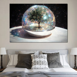 Celestial Arboreal Oasis - NicheCanvas