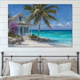 Palm Cottage Ocean Breeze View - NicheCanvas