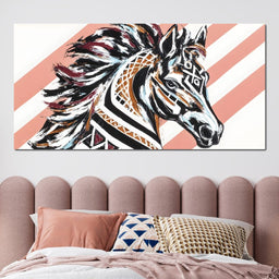 Abstract Equine Rhythm - Alicia Smith - NicheCanvas