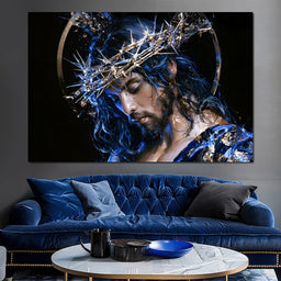 Suffering Crowned With Shattered Gold - NicheCanvas