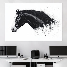 Spirit of the Equine Freedom - NicheCanvas