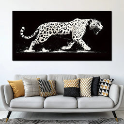 Leopard Stride of Wilderness - NicheCanvas