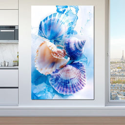Oceanic Seashells Dreamscape - NicheCanvas