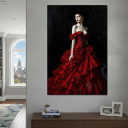 Midnight Flamenco - TooplesArt - NicheCanvas