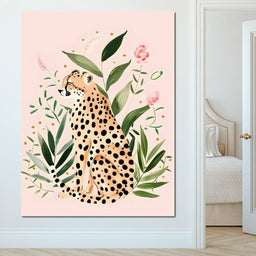 Golden Cheetah Tropical Garden - NicheCanvas