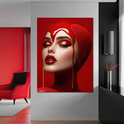 50 Shades of Red - TooplesArt - NicheCanvas